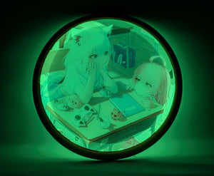 Fully Custom Glow in the Dark Disc Golf Disc