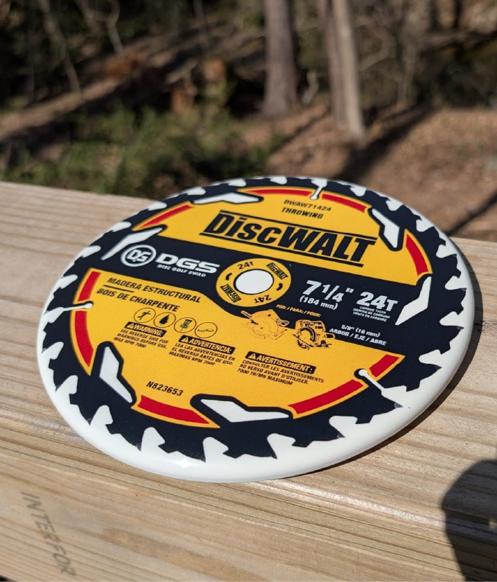 The Disc Saw Custom Golf Disc | DiscWALT