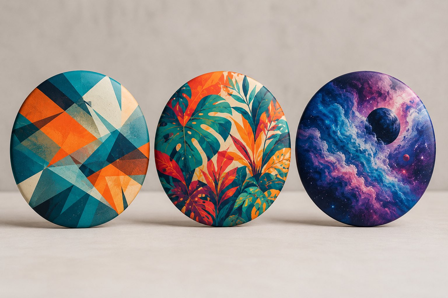 Three affordable custom disc golf discs under $35