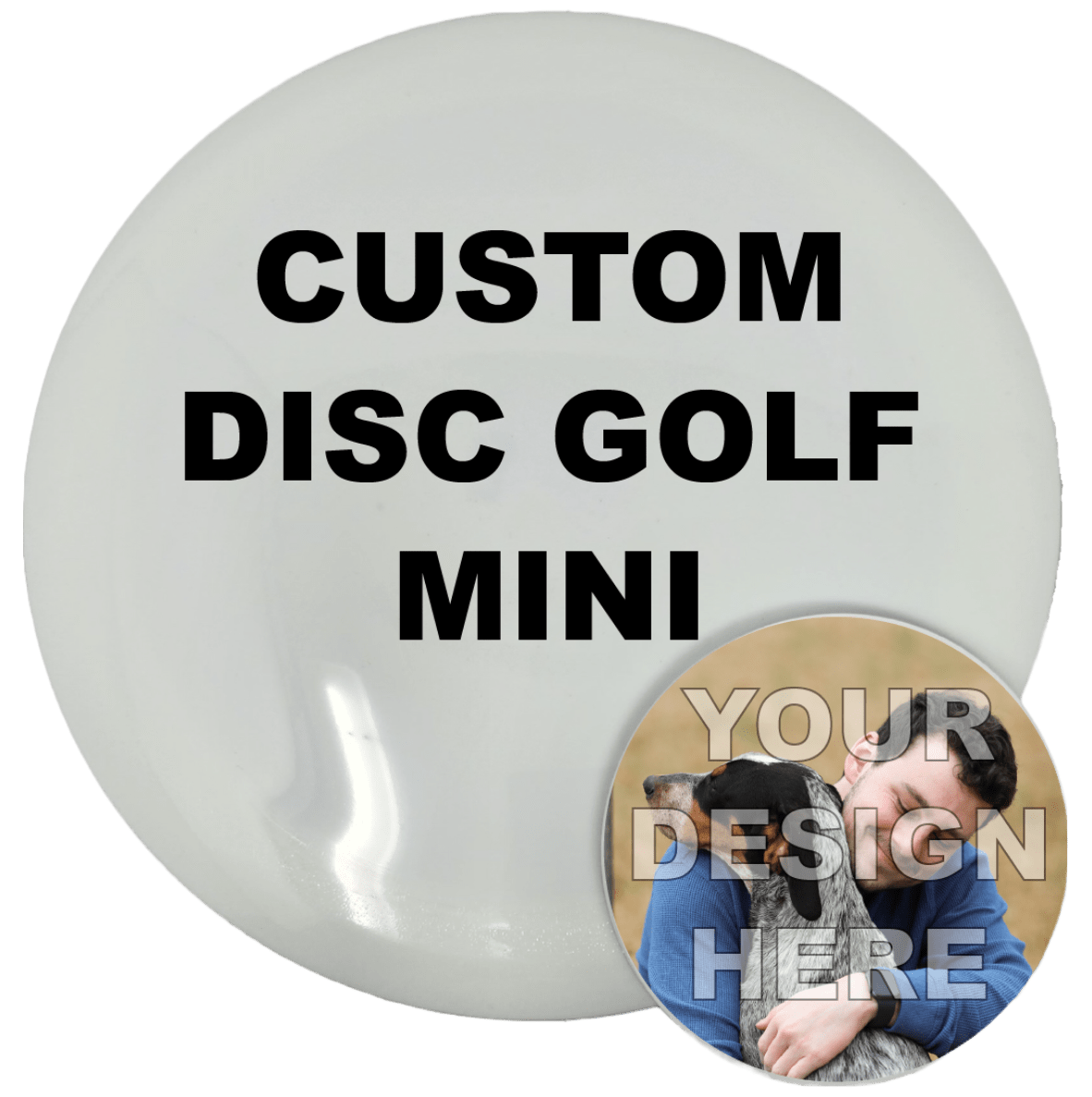 Fully Custom Disc Golf Mini Marker - DiscGolfSwag