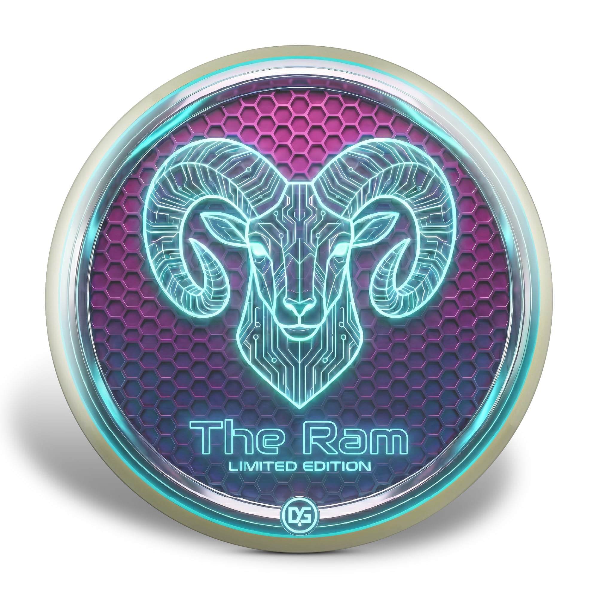 Aries Disc Golf Disc the Ram Axiom Eclipse Crave Glow in the dark