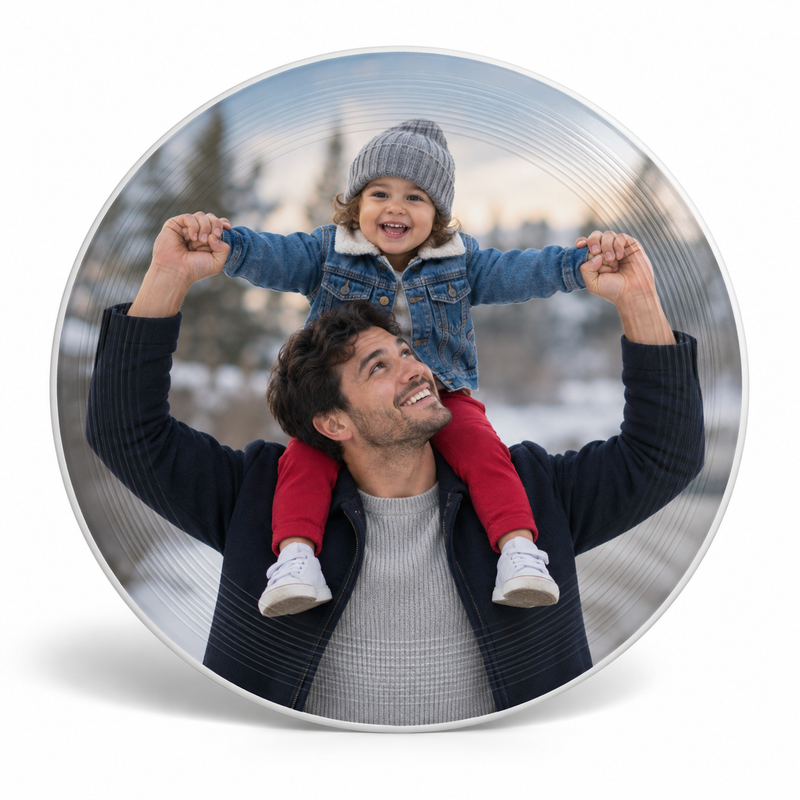Mock up of edge to edge full color ultimate disc
