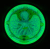 Fully Custom Glow in the Dark Disc Golf Disc
