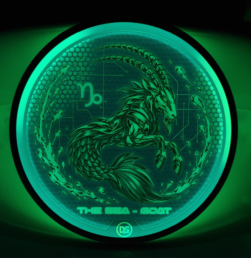 The Sea Goat Capricorn artwork on MVP Eclipse 2.0 Servo