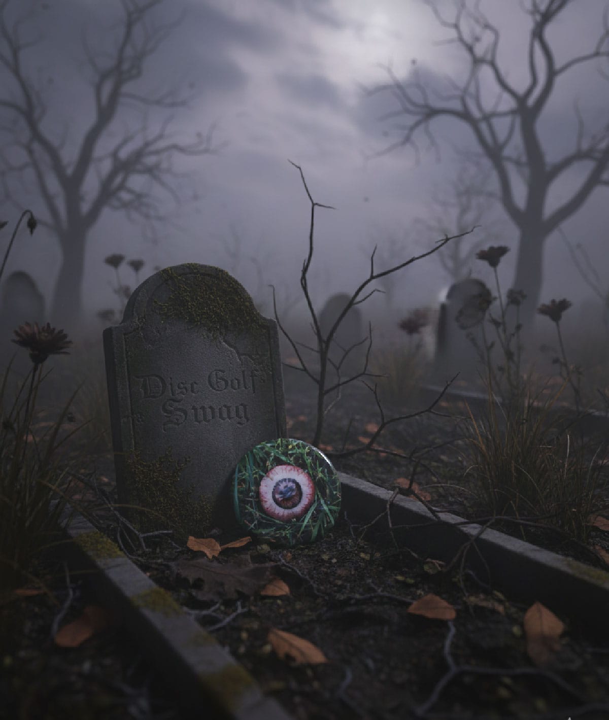 Horror's Eye Disc Golf Mini Marker