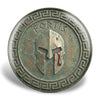 warriors mark spartan helmet blood 3d disc texture