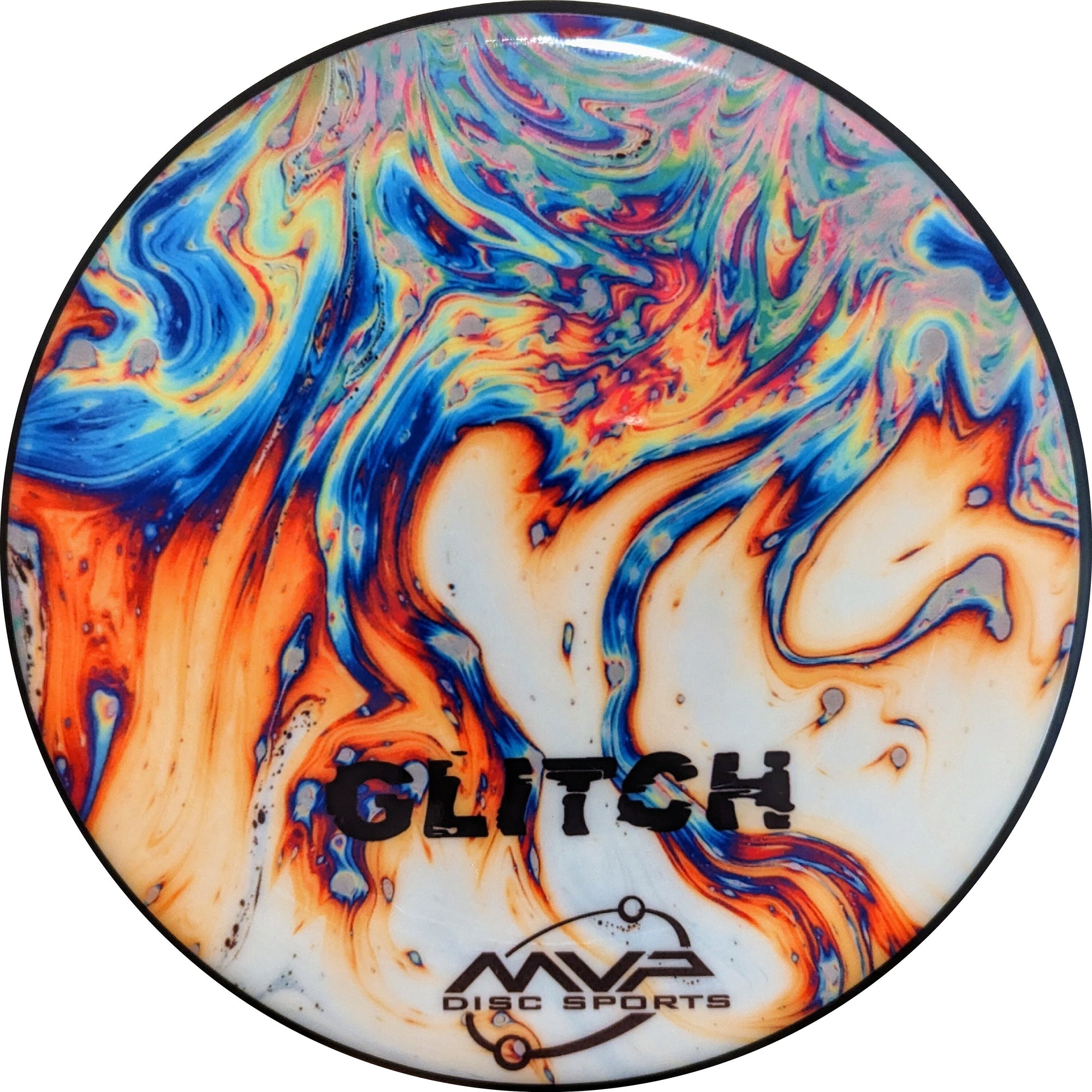 MVP Glitch Custom Oil Slick Disc Golf Disc