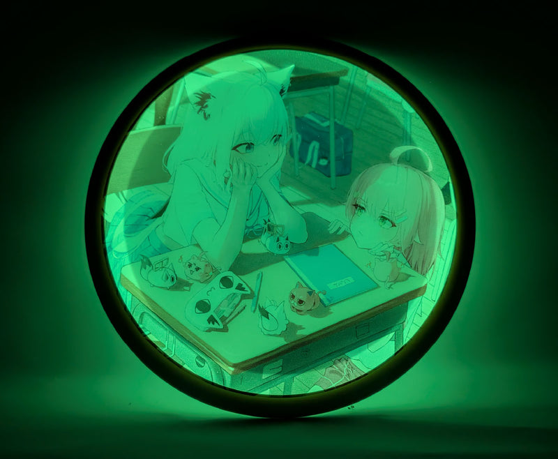 Fully Custom Glow in the Dark Disc Golf Disc