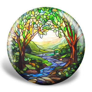 Stained Glass Disc Golf Disc