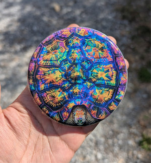 Tortoise Shell Disc Golf Mini Marker