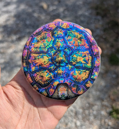 Tortoise Shell Disc Golf Mini Marker