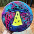 Custom UFO Disc Golf Disc