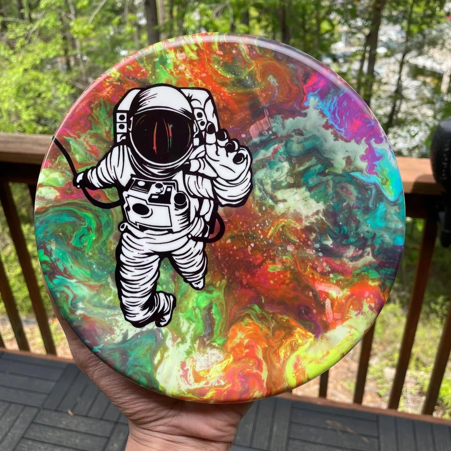 Custom online frisbee disc