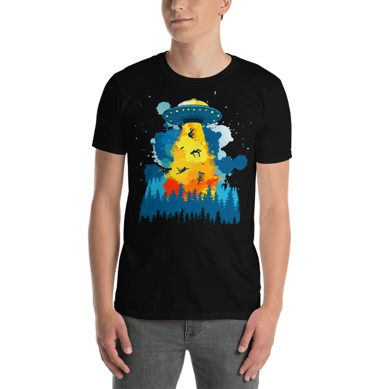 Disc Golf Alien Abduction T-Shirt