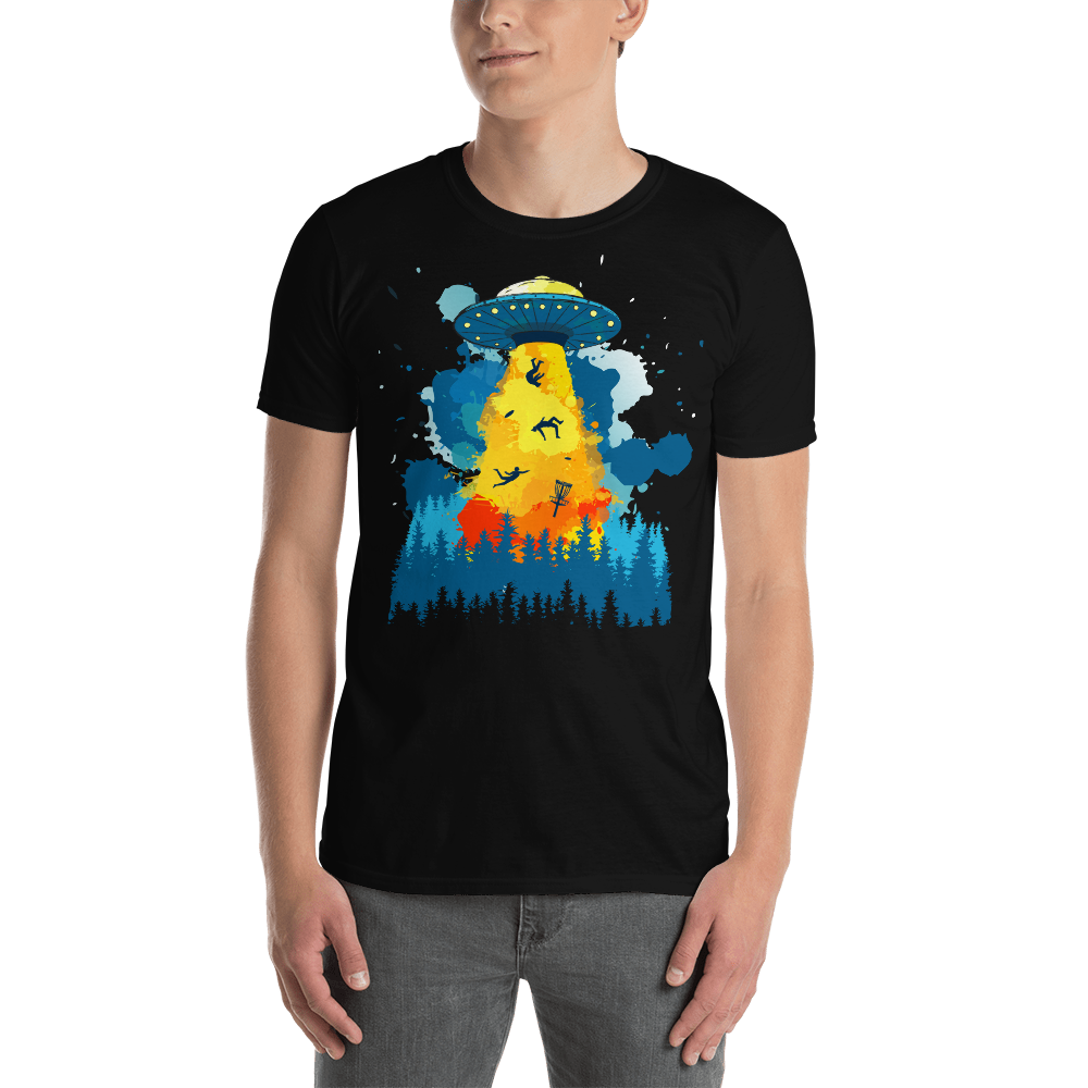 Disc Golf Alien Abduction T-Shirt